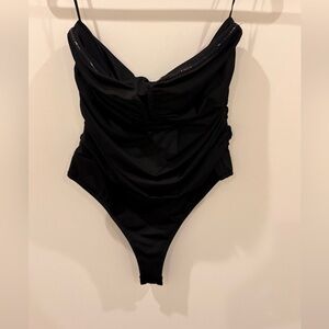 Vici Black Cutout Bodysuit